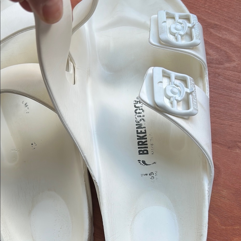 Birkenstock Arizona Essentials EVA Unisex White 41 - Picture 12 of 15